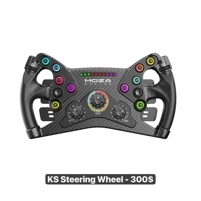 A28Electronics предлагает новые рулевые колеса MOZA