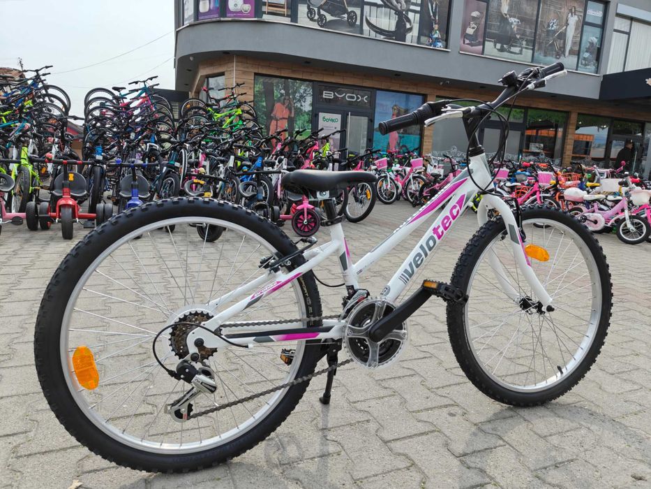 Алуминиев велосипед 24" Velotec Adventure розов