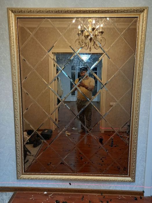 Oyna kesish, Sroshniga rombik yasaymiz, 24/7