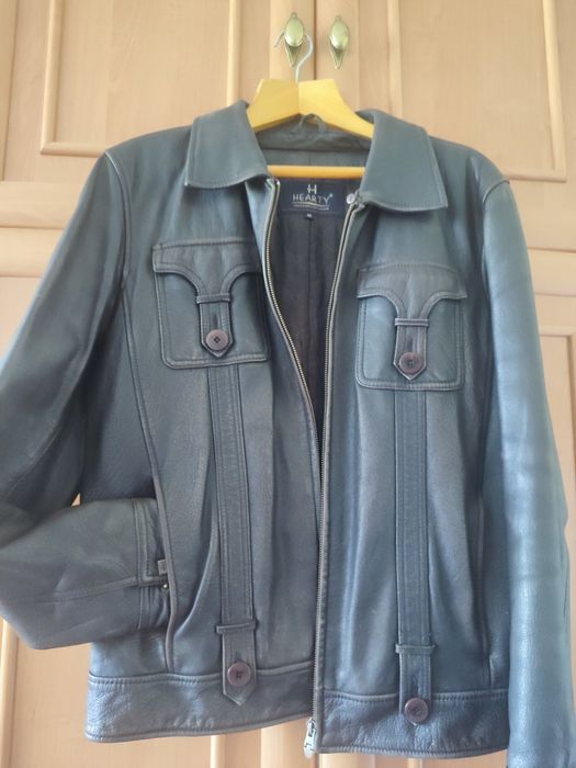 Куртка кожаная мужская