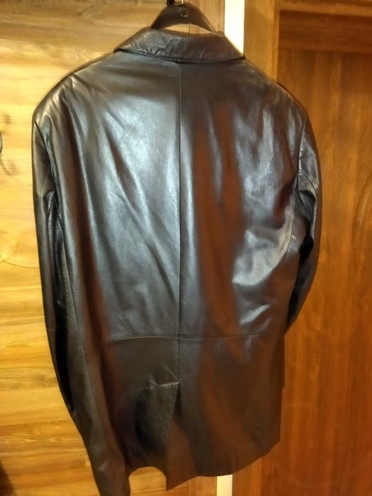 Мъжко кожено сако телешка кожа
