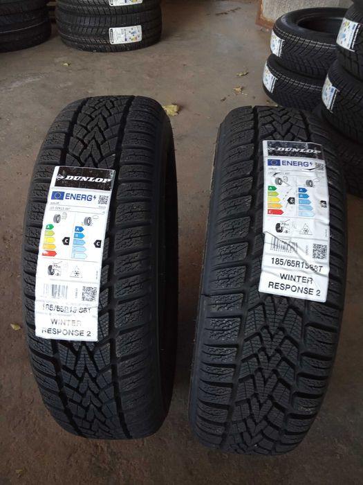 2 Нови зимни гуми 185/65R15 Dunlop Winter Response 2 88T M+S 3PMFS