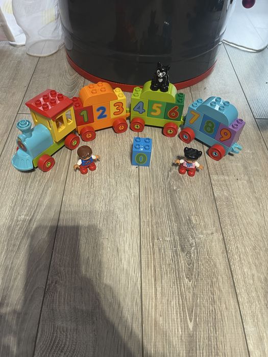 Lego trenulet cu numere duplo