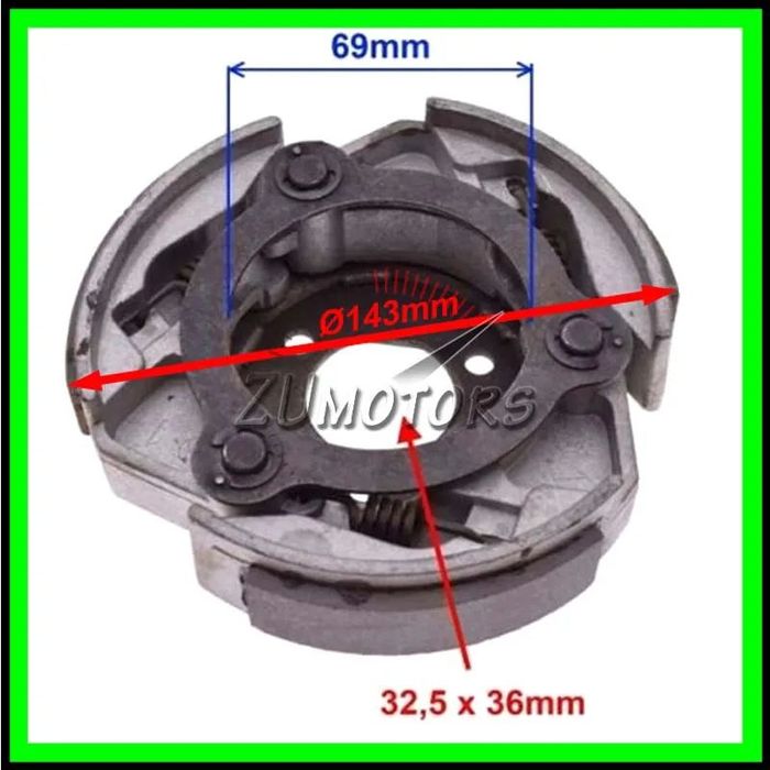 Saboti Ambreiaj LINHAI 320 300 275 260 + Oala Ambreiaj LINHAI 145MM