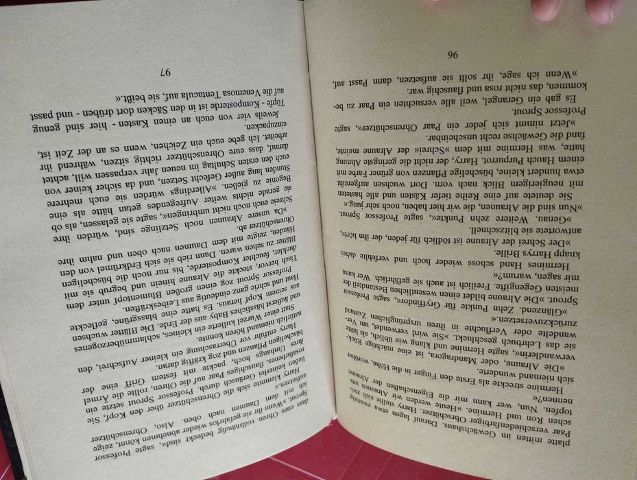 Harry Potter-2 kitobi nemis tilida/книга Гарри Поттера-2 на немецком