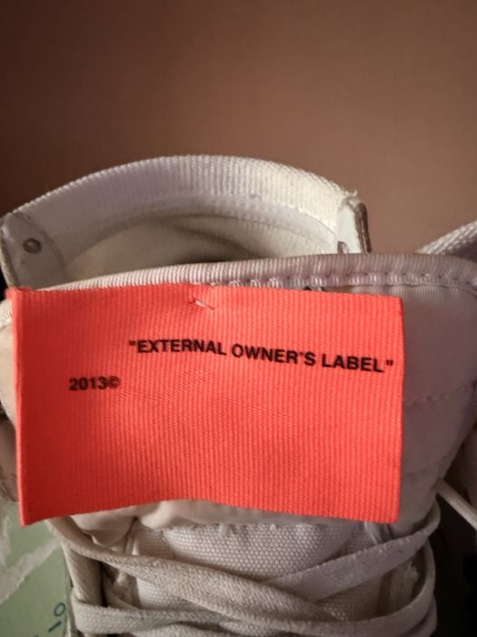 Off White Court 3.0 High Originali