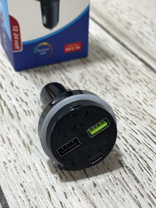 Modulator auto cu Bluetooth/ lumini led