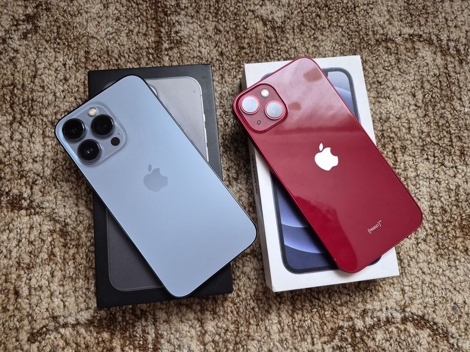 Iphone 13pro-5G 128gb 6gb ram-100% bateriea /iphone 13-128gb 92% bateriea libere retea