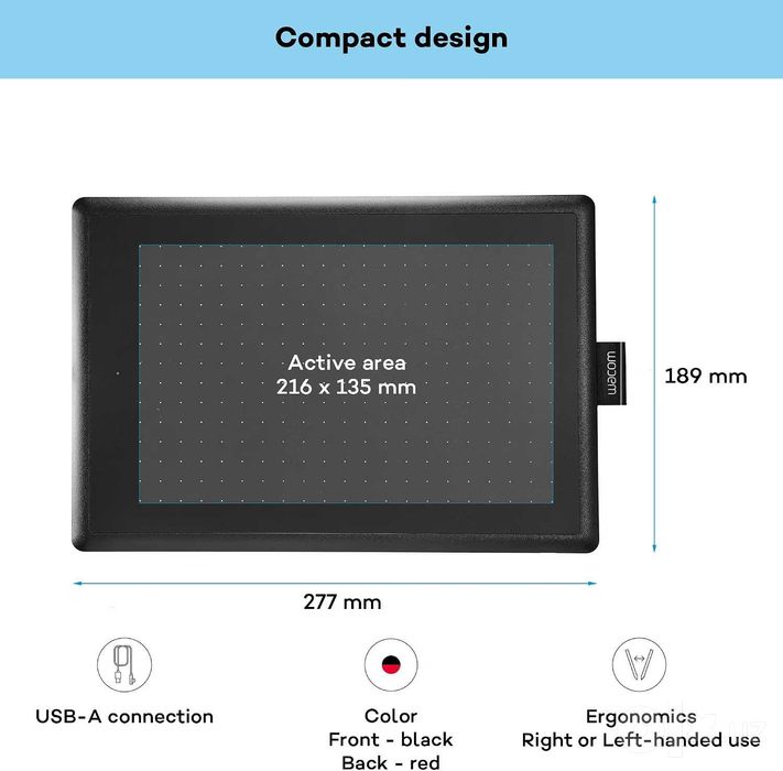 Wacom One grafik plansheti (M)