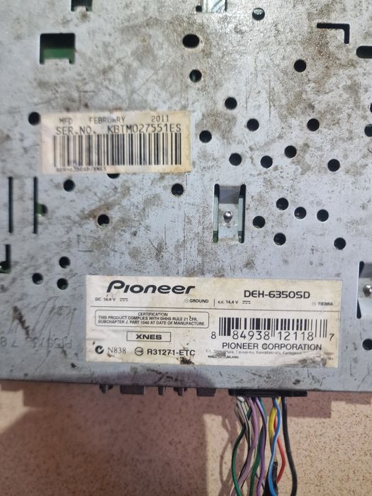 Pioneer, jvs, UBL.автомагнитолы колонки