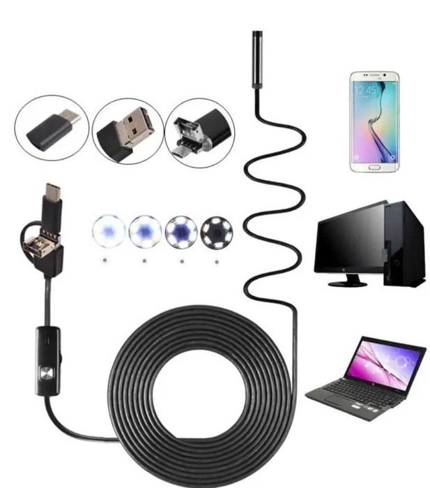 Camera endoscopica 10Metri