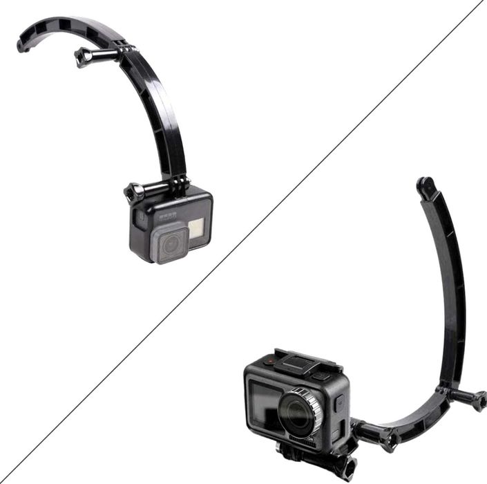 Комплект GoPro 3в1 удължения за каска екшън камера дрон мотоциклет нов