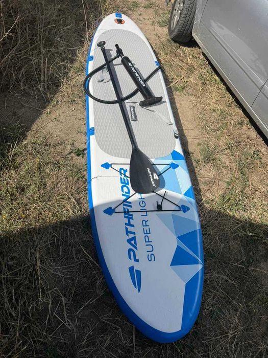 Надуваем SUP борд / Падълборд Pathfinder Super Light – пълен комплект
