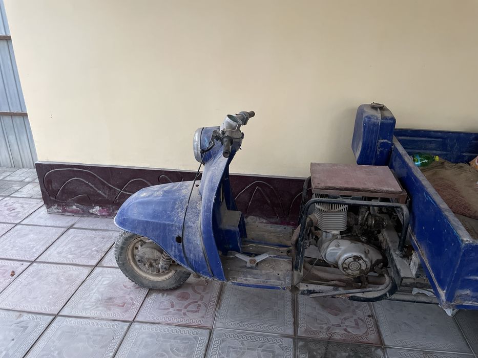 Muravey motosikl ish holatida