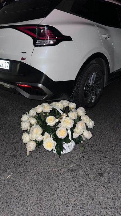 Шикарный үлкен букет 60қа алдық