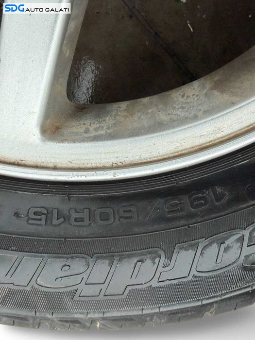 Set 4 Jante Janta Roata Roti Aluminiu 195 60 15 R15 Ford Puma 1997 - 2002 (6Jx15H2 ET 52,5 98AB-DA) [JNT0010]