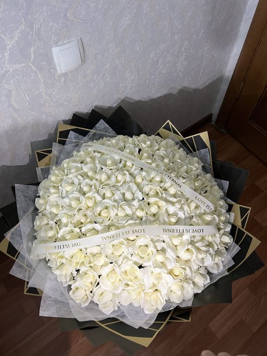 Цветы букеты мыльные розы