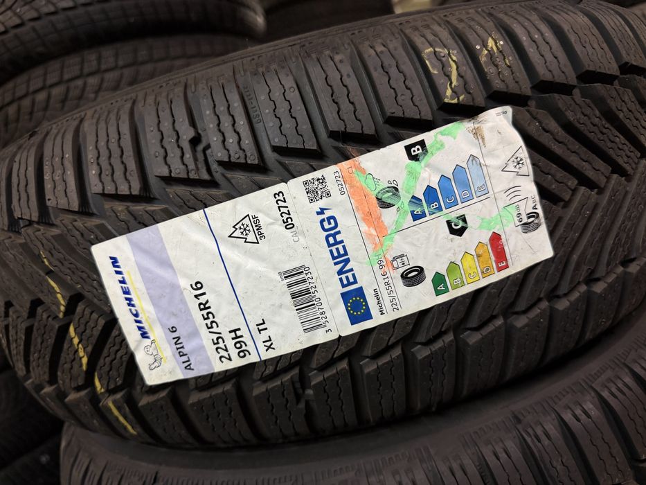 225/55/16 Michelin НОВИ 4бр дот21