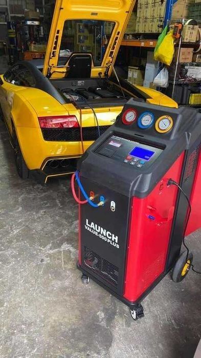 Установка для заправки автокондиционеров Фреон Хладагент Масло УЦЕНКА