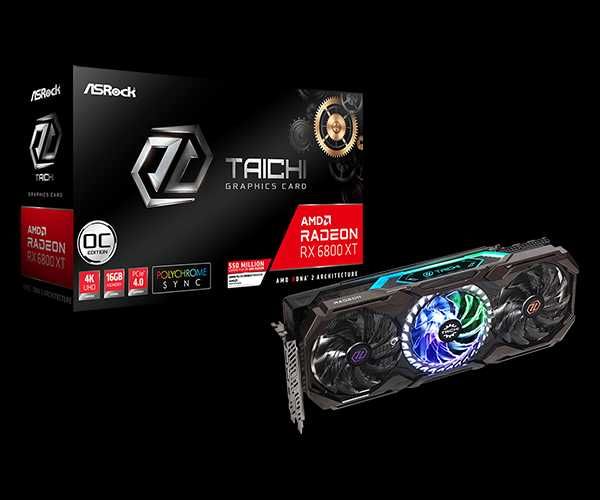 AMD ASROCK Radeon RX 6800 XT Taichi X 16GB OC