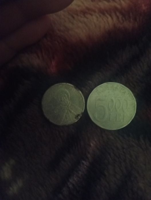 Moneda de 5000 lei anul 2002