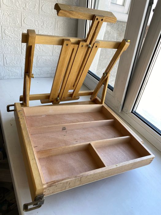 Переносной этюдник-чемодан/ мольберт