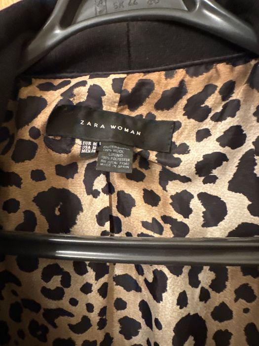 Продам женское пальто черного цвета ZARA