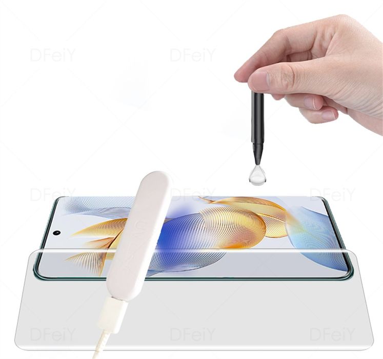 Honor 200 200 Pro / Honor 90 / Honor 50 / 3D UV Nano Стъклен протектор