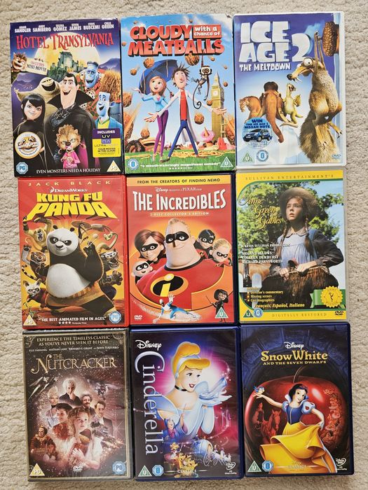 Оригинални Blu-Ray  и DVD от лична колекция на Английски език