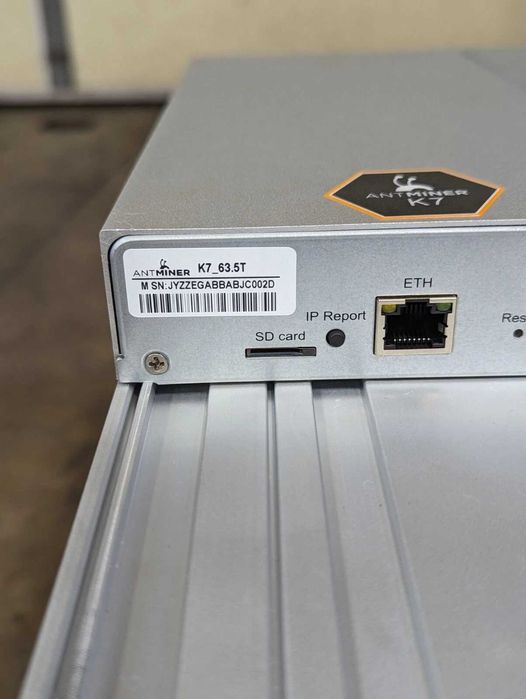 Antminer K7 63.5Th 3080W CKB Nervos