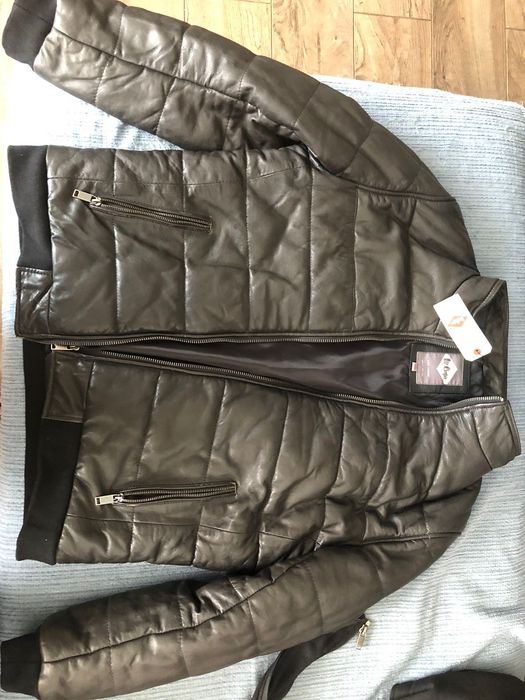 куртка кожаная Lee Cooper
