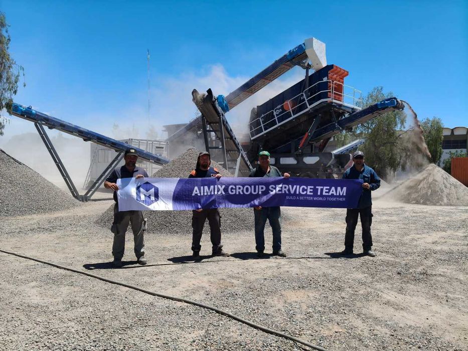 Мобильная дробилка 80-100 тон в час