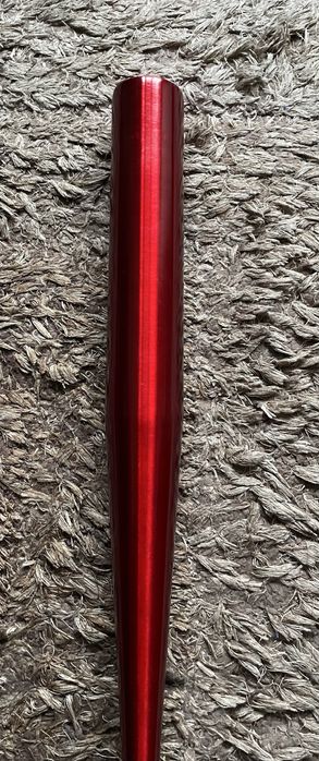 Bata de baseball aluminiu rosu/red