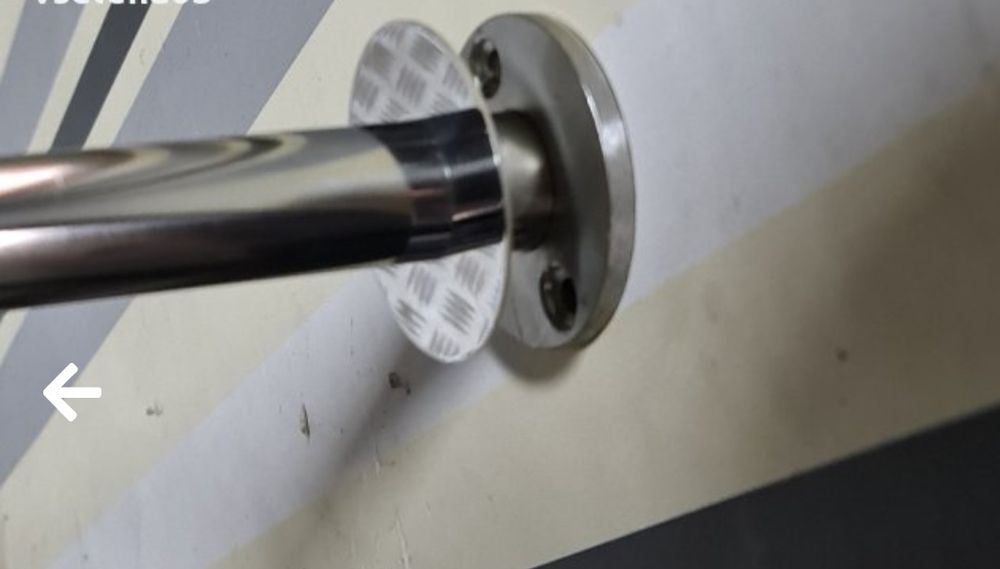 Корниз за баня от неръждаема стомана