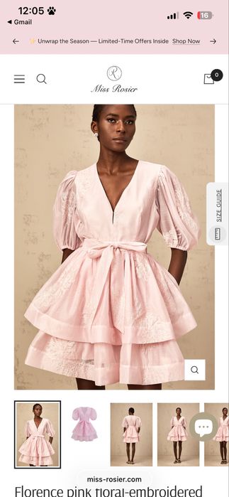 Оригинална рокля miss rosier