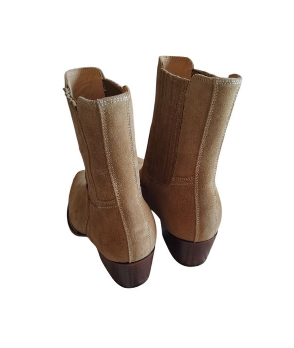 Celine ботуши велур