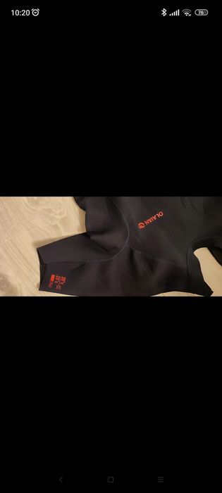 Costum de neopren 1,5 mm, Decathlon, model uşor de îmbrăcat, bleumarin