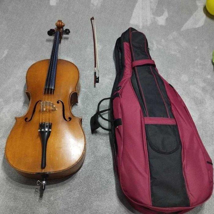 Майсторско виолончело от г-н Найденов. размер 3/4. С калъф и лък.