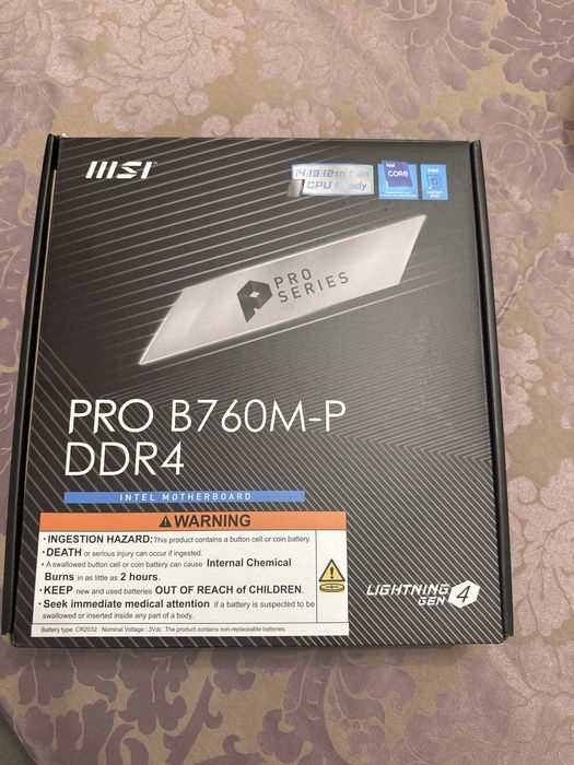 Placa de baza Asus Pro B760 M-P DDR4