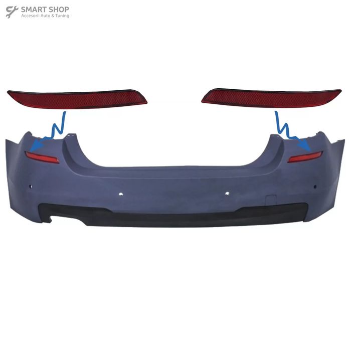 Reflector Bara Spate Catadioptru BMW 5 Series F10 (2011-up) M-tech Des
