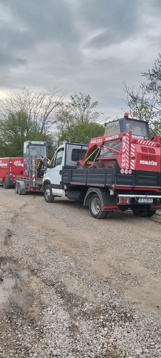 Amenajări curți, drumuri , mini escavator, bobcat, cilindru compactor