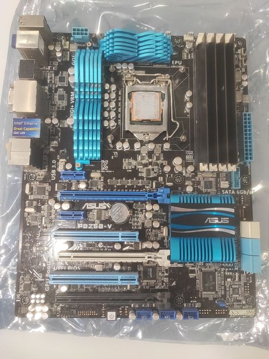 Дънна платка  Z68 с процесор I7 3770k и  РАМ 16гб