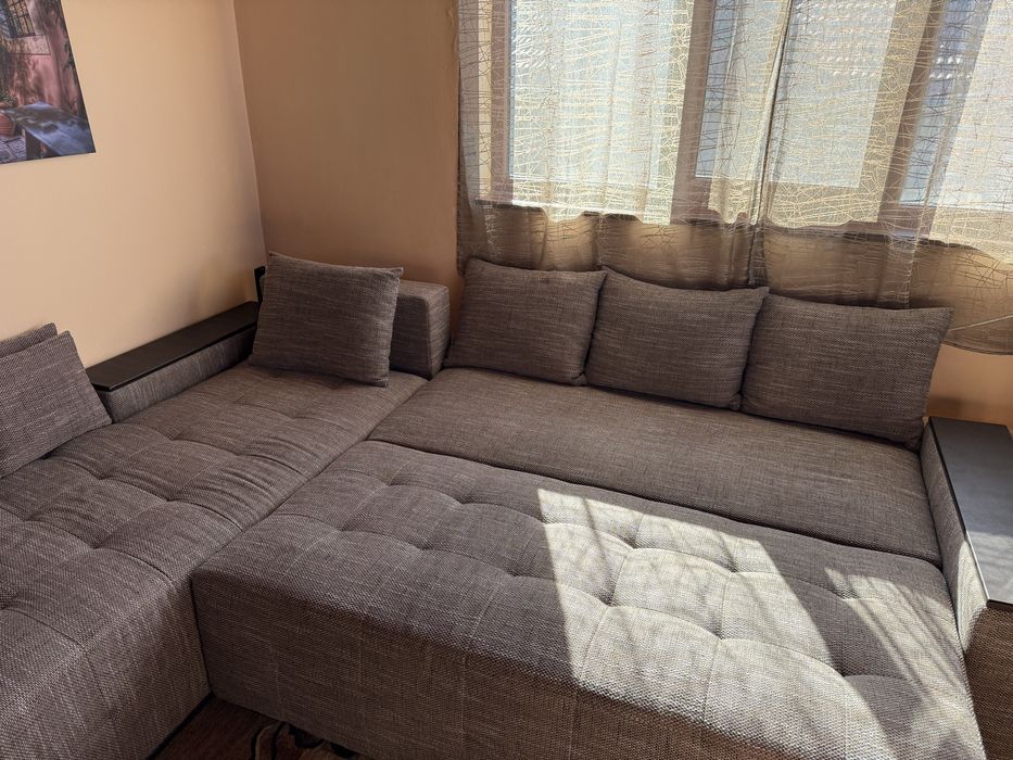 Ъглов диван - ляв ъгъл