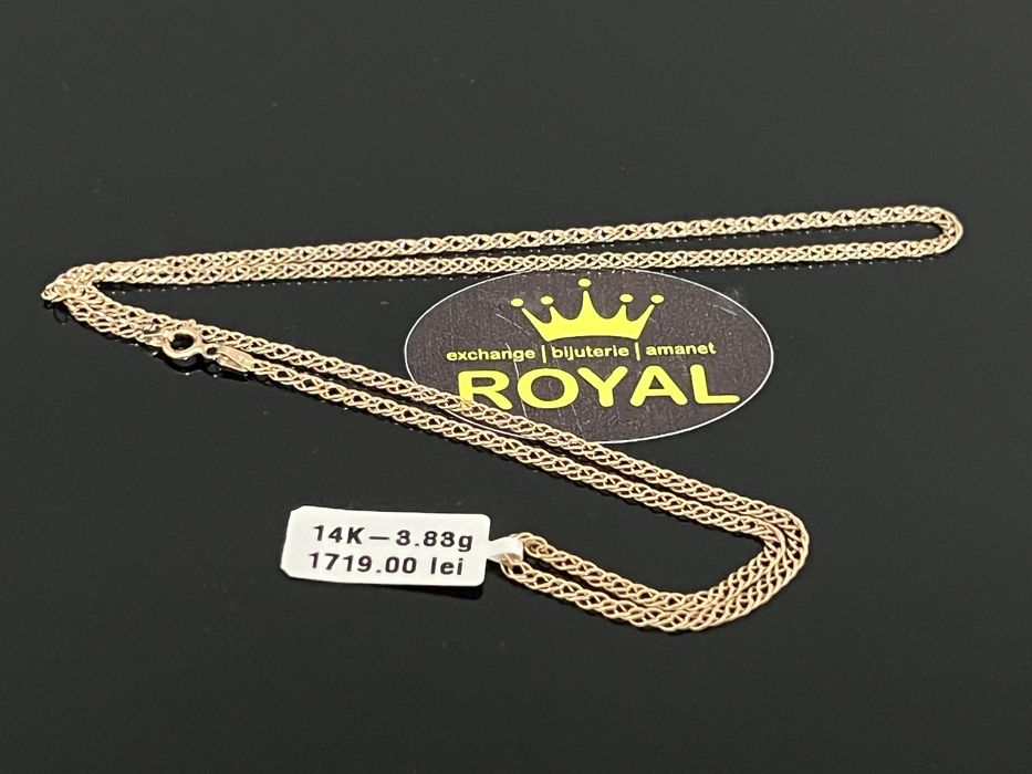 Bijuteria Royal CB : Lant aur 14k 585  3,83 gr