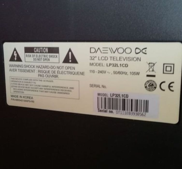 Televizor Daewoo LCD 32inchh /80cm Alt mobilier Casa și gradina