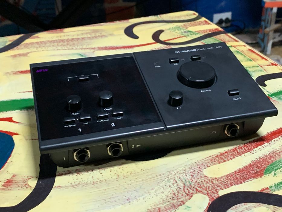 Avid M-audio Fast Track C400 USB Audio MIDI Interface Звукова Карта