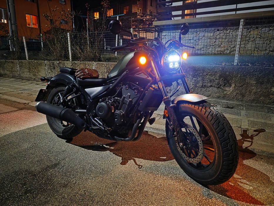 Нов мотор Honda Rebel 500