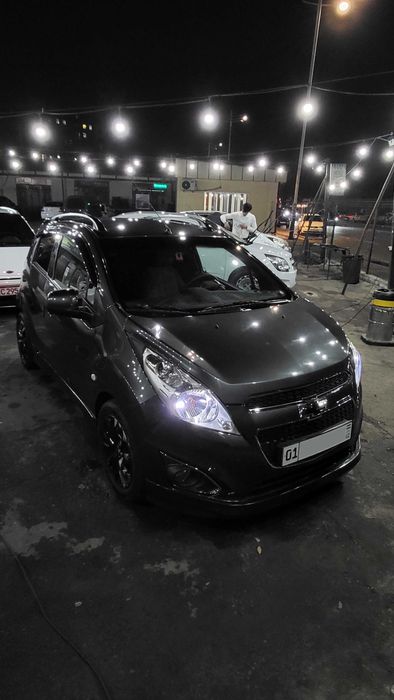 Chevrolet Spark - 2020 механика - мокрый асфальт