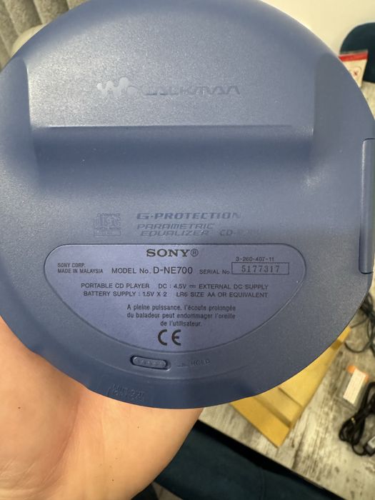Retro Sony walkman nou nefolosit