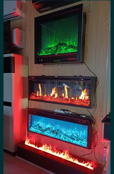 3D Камин декоративный электричискаий